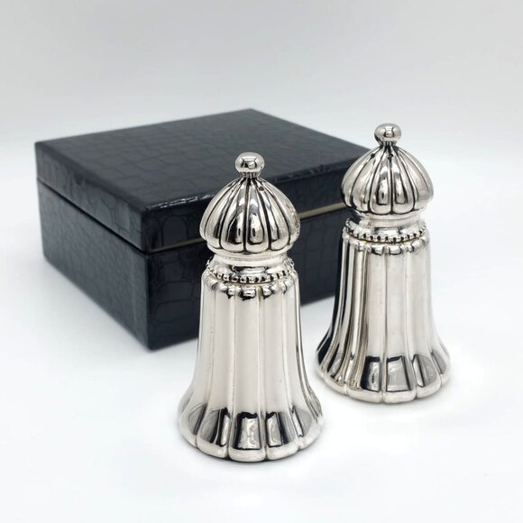 Silver Salt and Pepper Shakers By Lord & Taylor